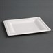 Fiesta Compostable composteerbare bagasse borden vierkant (50 stuks)