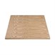 Bolero voorgeboord vierkant tafelblad essenfineer 700mm