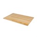 Bolero voorgeboord rechthoekig tafelblad naturel 1100 x 700mm