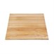 Bolero voorgeboord vierkant tafelblad naturel 700 x 700mm