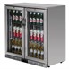 Polar G-serie 2-deurs barkoeling met klapdeuren RVS 208L