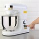 Buffalo planetaire mixer 7L wit