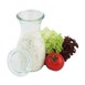 APS glazen flessen met deksel (6 stuks)