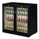 Polar G-serie 2-deurs barkoeling met klapdeuren zwart 208L