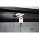 Polar G-serie laag model gekoelde bardisplay met klapdeur zwart 128L