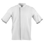 Southside unisex koksbuis korte mouw wit