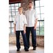 Southside unisex koksbuis korte mouw wit