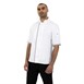 Southside unisex koksbuis korte mouw wit