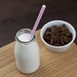 Fiesta Compostable composteerbare papieren rietjes roze (250 stuks)