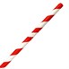 Fiesta Compostable composteerbare papieren buigrietjes rood (250 stuks)