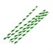 Fiesta Compostable composteerbare papieren buigrietjes groen (250 stuks)