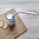 Fiesta Compostable composteerbare papieren buigrietjes roze (250 stuks)