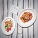Fiesta Compostable composteerbare bagasse borden ovaal (50 stuks)