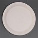 Fiesta Compostable composteerbare bagasse borden rond ongekleurd (50 stuks)