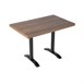 Bolero voorgeboord rechthoekig tafelblad Rustic Oak 1100x700mm