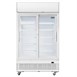 Polar G-serie tweedeurs displaykoeling met lichtbak 950L schuifdeuren