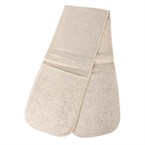 Dubbele ovenhandschoen katoen 90cm