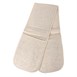 Dubbele ovenhandschoen katoen 90cm