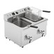 Buffalo dubbele inductie friteuse 2x 3000W