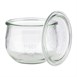 APS weckpotten met deksel 580ml (6 stuks)