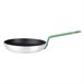 Hygiplas Teflon Platinum Plus anti-aanbak koekenpan 200mm groen handvat