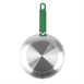 Hygiplas Teflon Platinum Plus anti-aanbak koekenpan 200mm groen handvat