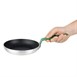 Hygiplas Teflon Platinum Plus anti-aanbak koekenpan 200mm groen handvat