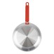 Hygiplas Teflon Platinum Plus anti-aanbak koekenpan 240mm rood handvat