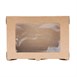 Fiesta Compostable saladebakken met PLA venster (200 stuks)
