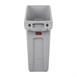 Rubbermaid Slim Jim afvalbak grijs 49L