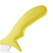 Hygiplas RVS pizzawiel geel 10cm