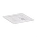 Cambro GN 1/6 polypropyleen deksel met handvat transparant