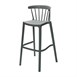 Windson polypropyleen barkruk groen (4 stuks)