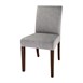 Bolero chiswick eetkamerstoelen grijs (2 stuks)