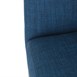 Bolero Chiswick eetkamerstoelen blauw (2 stuks)