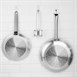 Vogue Platinum plus anti-aanbak wokpan 30cm