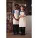Southside Cotton canvas halterschort grijs