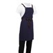 Southside Cotton canvas halterschort marineblauw