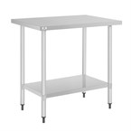 Nisbets Essentials RVS werktafel 800 x 600mm