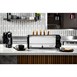 Rowlett Esprit broodrooster 6 sleuven zwart - 2 reserve-elementen en 2 tostihouders