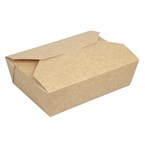 Colpac recyclebare kraft magnetronbestendige voedseldozen 1950ml (200 stuks)