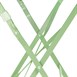 Bolero stalen klaptafel rond lichtgroen 595mm