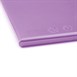 Hygiplas antibacteriële HDPE snijplank paars - 450x300x10mm