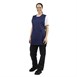 Whites overgooierschort met zak navy blue
