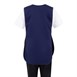 Whites overgooierschort met zak navy blue