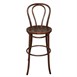 Fameg Bentwood barkruk beukenhout met walnoot finish