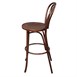 Fameg Bentwood barkruk beukenhout met walnoot finish