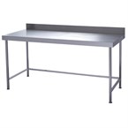 Parry volledig gelaste roestvrijstalen wandtafel 600(D) mm