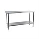 Holmes RVS Middentafel zonder Opstand 700(D)mm