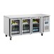 Polar U-serie driedeurs displaykoeling laag model 358L